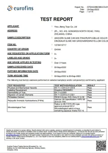 Eurofins No EFSH22082389-CG-01